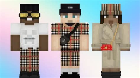 burberry minecraft skin.